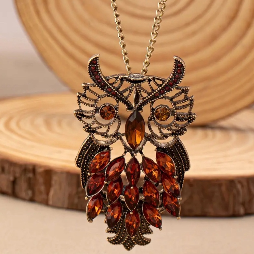 Fashionable Tree of Life Pendant Necklace, 18K Gold Plated Stainless Steel - Picture 2 of 3